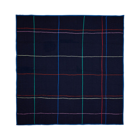 Sen Bedspread Dark blue