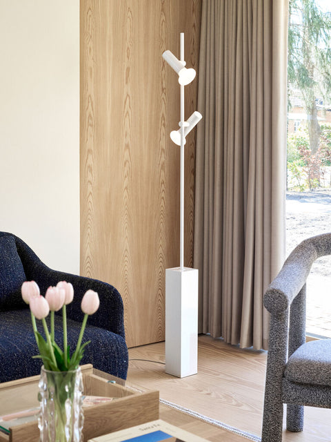 Set Floor Lamp Light grey