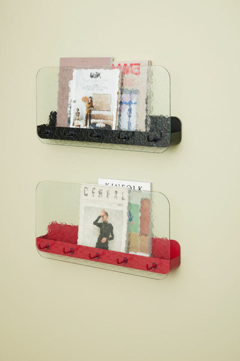 Shack Magazine Holder Red