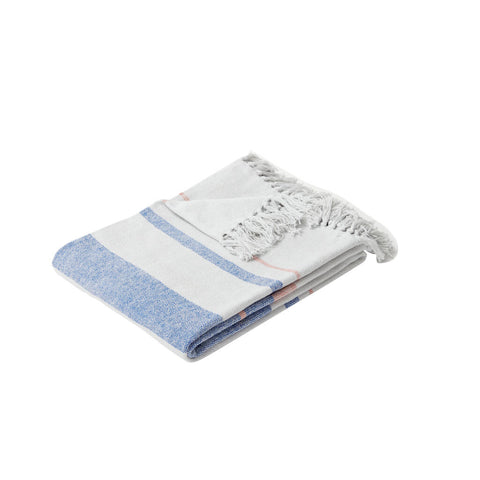 Shell Plaid Blue/White