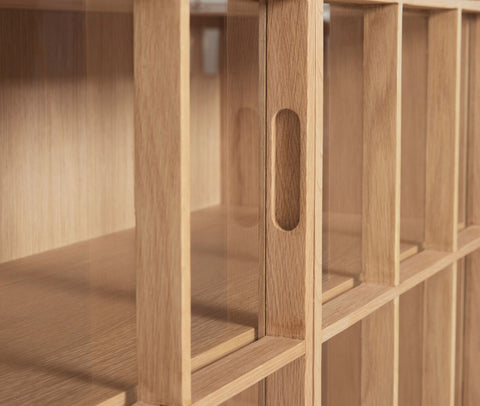 Shoji Sideboard Wide Natural