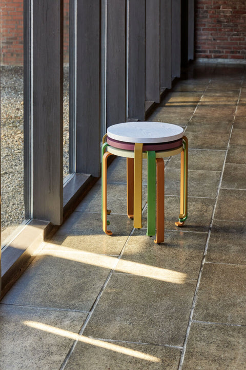 Smile Stool Lavender/Khaki