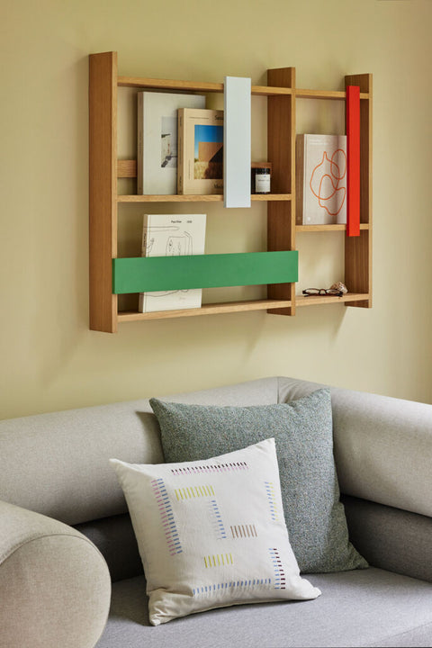 Sola Cushion Green/Grey