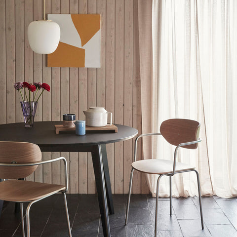 Stay Dining Table Round Black