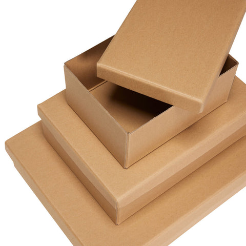 Storeit Storage Boxes Natural (set of 3)
