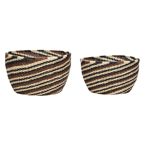 Stream Baskets Multicolour (set of 2)