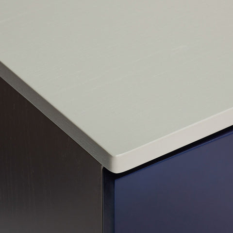 Study Console Table Dark blue