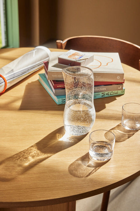 Sui Drinking Glass Bubbles Clear