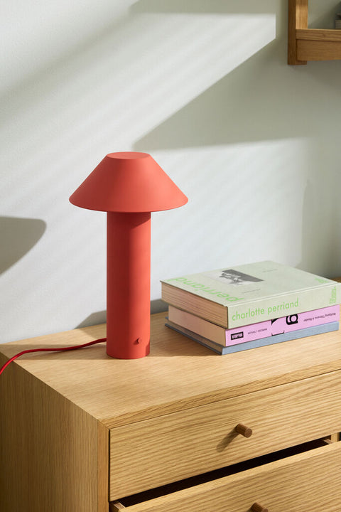 Tower Table Lamp Red