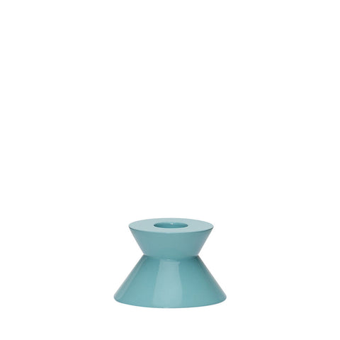Two Candleholder Blue