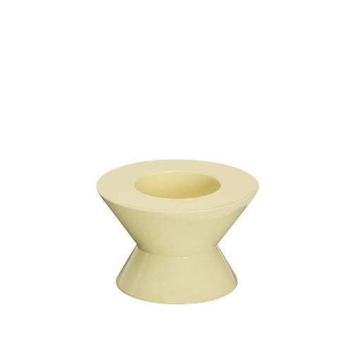 Two Candleholder Yellow