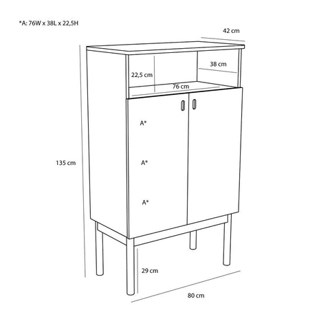 Ulterior Cabinet Natural