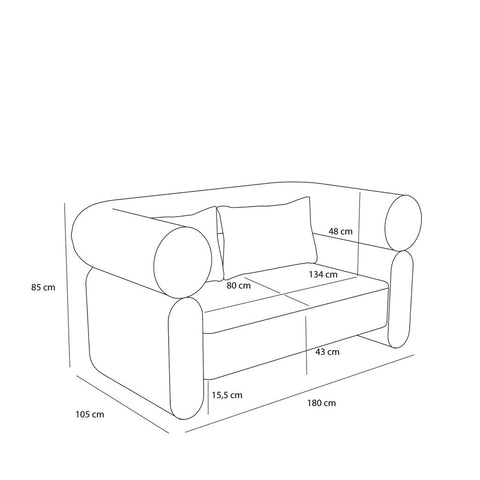 Vera Sofa Grey
