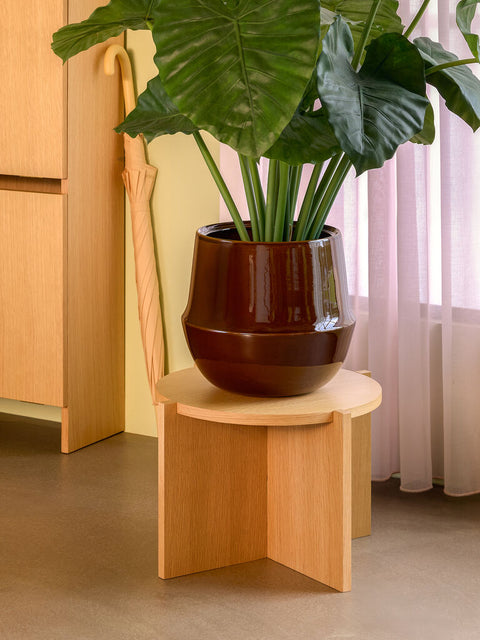 Vibe Pots Brown (set of 2)