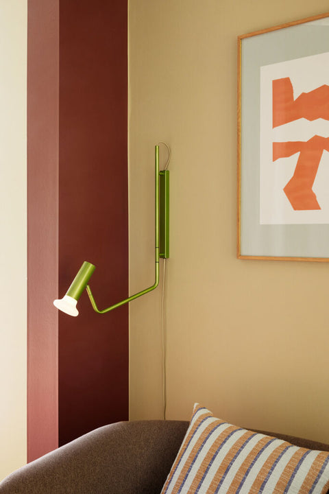 Wally Wall Lamp Green