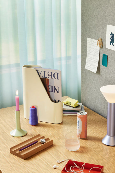 Wave Desk Organiser Natural